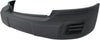 DAKOTA 08-11 FRONT BUMPER COVER, Textured Dark Gray, w/o Fog Light Holes, w/ Tow Hook Holes