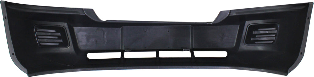 DAKOTA 08-11 FRONT BUMPER COVER, Textured Dark Gray, w/o Fog Light Holes, w/ Tow Hook Holes