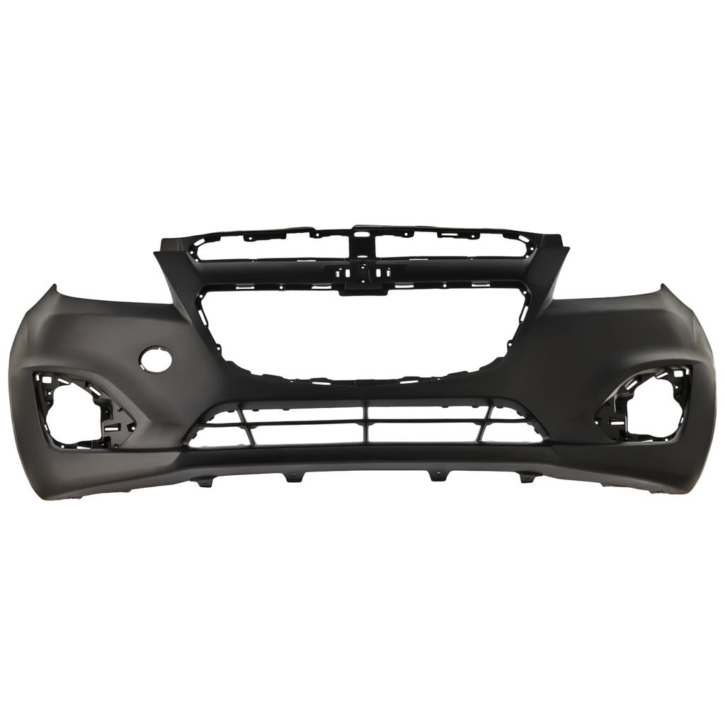 SPARK 13-15 FRONT BUMPER COVER, Primed, w/o Fog Light Holes - CAPA