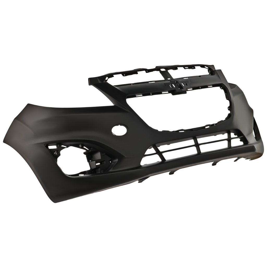 SPARK 13-15 FRONT BUMPER COVER, Primed, w/o Fog Light Holes - CAPA