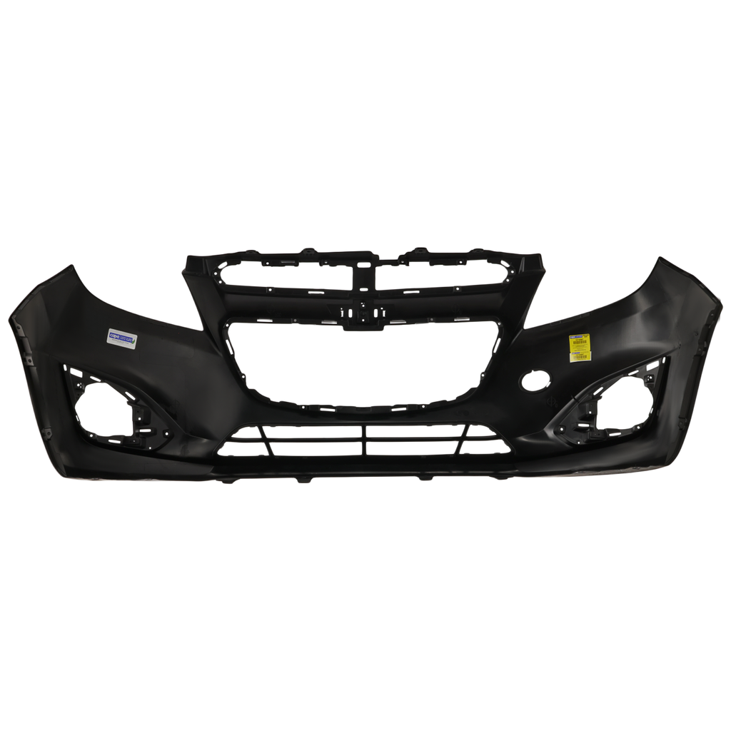 SPARK 13-15 FRONT BUMPER COVER, Primed, w/o Fog Light Holes - CAPA