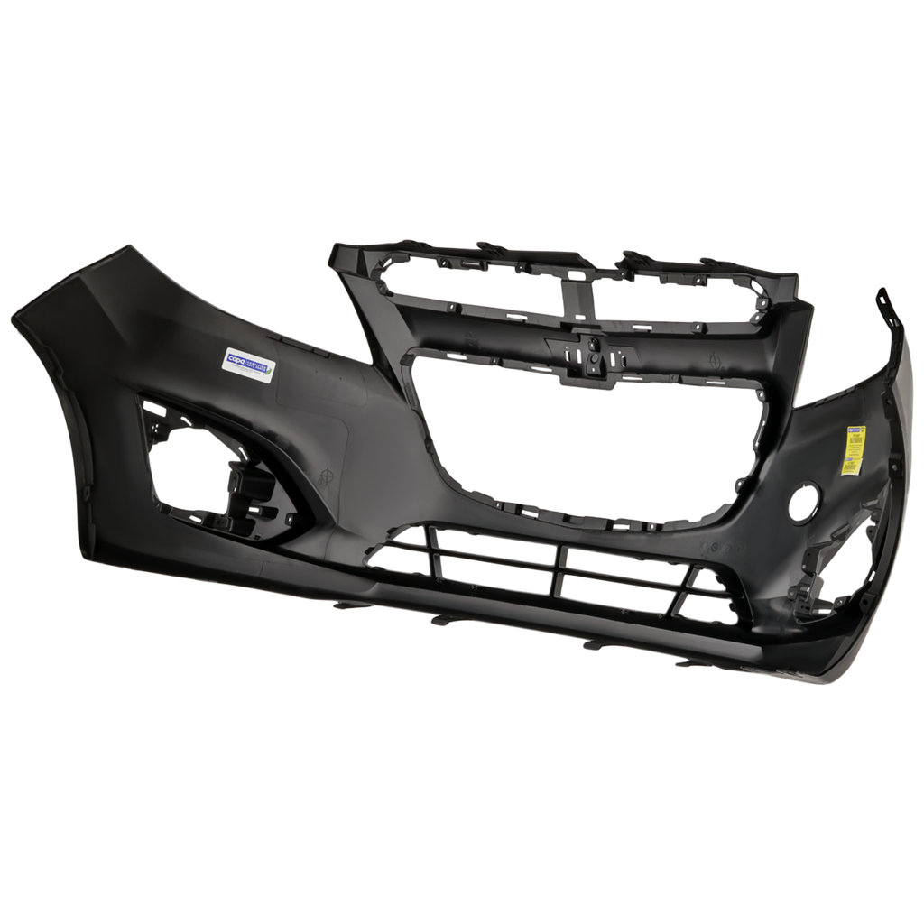 SPARK 13-15 FRONT BUMPER COVER, Primed, w/o Fog Light Holes - CAPA