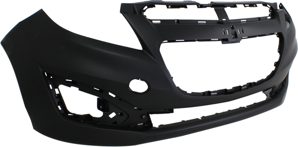 SPARK 13-15 FRONT BUMPER COVER, Primed, w/ Fog Light Holes
