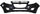 SPARK 13-15 FRONT BUMPER COVER, Primed, w/ Fog Light Holes
