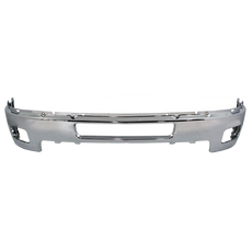 SILVERADO 2500 HD/3500 HD 11-14 FRONT BUMPER, Chrome, Impact Bar, w/ Fog Light Holes