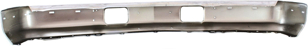 C/K FULL SIZE P/U 88-02 FRONT BUMPER, Face Bar, Chrome, w/ Diesel Eng., w/ Impact Strip Holes