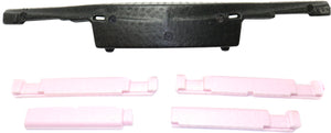 SRX 13-16 FRONT BUMPER ABSORBER, Upper, Energy, Plastic