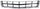 SRX 10-12 FRONT BUMPER GRILLE, Textured Gray - CAPA