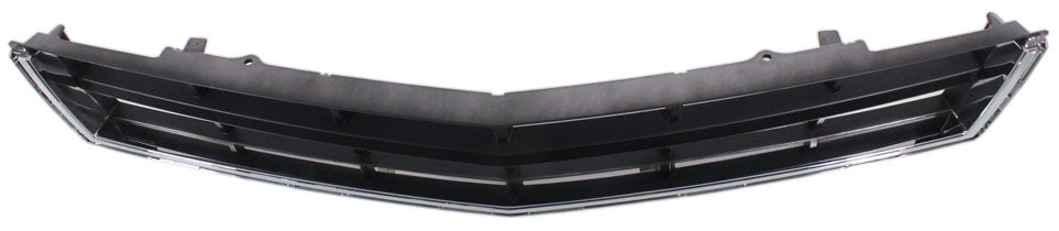 SRX 10-12 FRONT BUMPER GRILLE, Textured Gray - CAPA