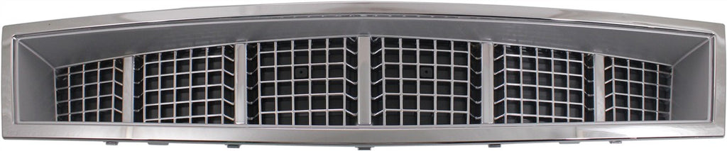 ESCALADE 08-14 FRONT BUMPER GRILLE, Chrome/Silver, Platinum Model