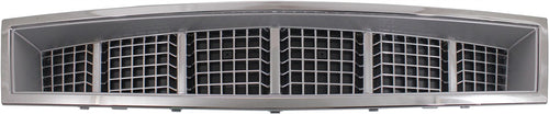 ESCALADE 08-14 FRONT BUMPER GRILLE, Chrome/Silver, Platinum Model