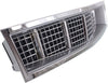 ESCALADE 08-14 FRONT BUMPER GRILLE, Chrome/Silver, Platinum Model