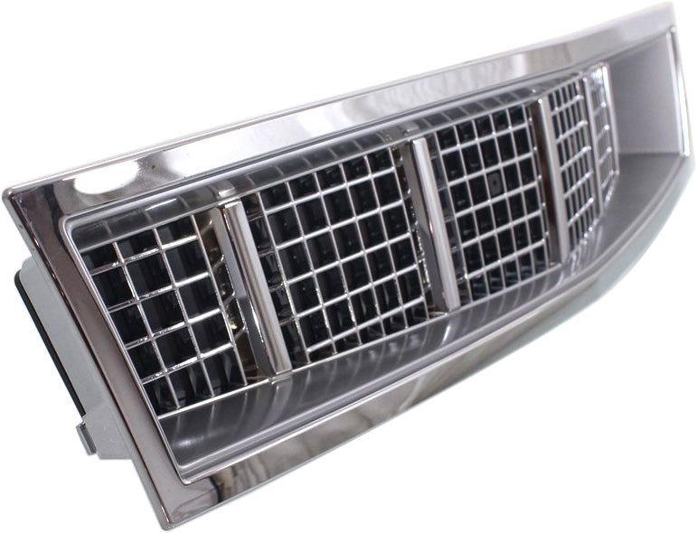 ESCALADE 08-14 FRONT BUMPER GRILLE, Chrome/Silver, Platinum Model