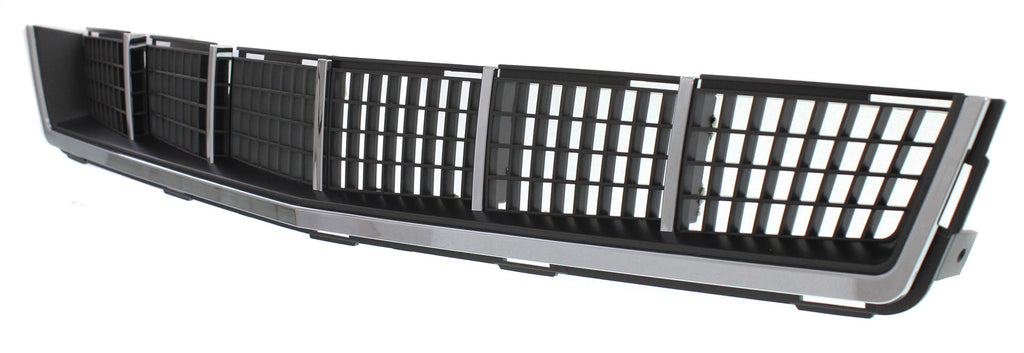STS 07-11 FRONT BUMPER GRILLE, Black, w/ Chrome Mldg., Exc. Platinum Edition & V Models