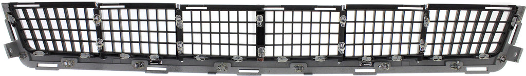 STS 07-11 FRONT BUMPER GRILLE, Black, w/ Chrome Mldg., Exc. Platinum Edition & V Models