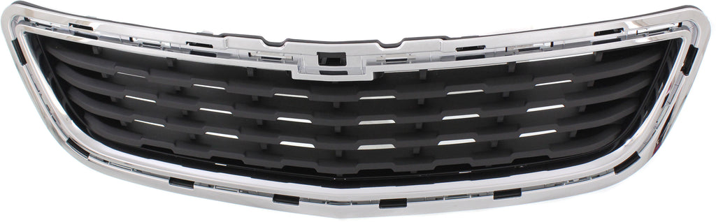 TRAX 13-16 GRILLE, Center, Lower, Textured, w/ Chrome Molding, (15-16 Mexico Built) - CAPA