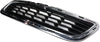 TRAX 13-16 GRILLE, Center, Lower, Textured, w/ Chrome Molding, (15-16 Mexico Built)