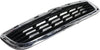 TRAX 13-16 GRILLE, Center, Lower, Textured, w/ Chrome Molding, (15-16 Mexico Built)