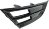 CHRYSLER 200 15-17 FRONT BUMPER GRILLE LH, Textured Black, w/o ACC, Halogen Headlights