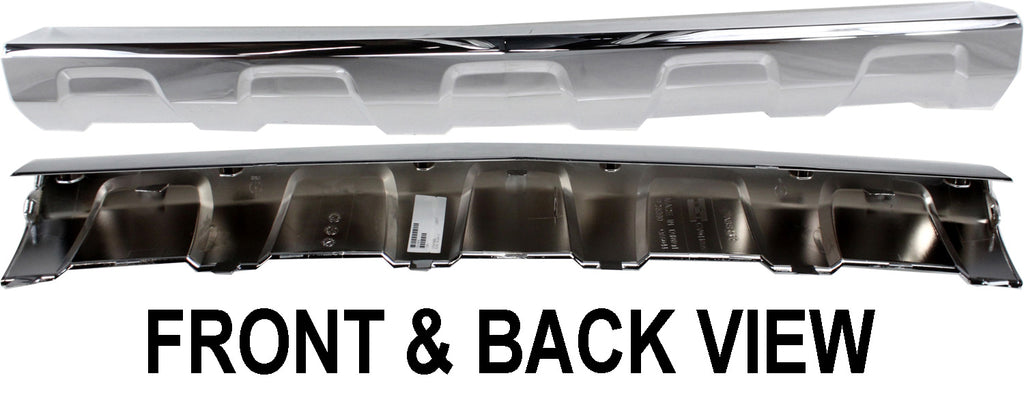 EQUINOX 10-15 FRONT BUMPER MOLDING, Fascia, w/ Chrome Package