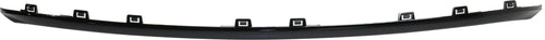 CHRYSLER 200 15-17 FRONT BUMPER MOLDING, Center, Applique, Painted-Black, Type 1 - CAPA
