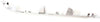 GRAND CARAVAN/TOWN AND COUNTRY 08-10 REAR BUMPER MOLDING LH, Chrome, Plastic