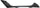 CHRYSLER 200 15-17 FRONT BUMPER MOLDING LH, Outer, Applique, Textured