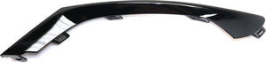 CHRYSLER 200 15-17 FRONT BUMPER MOLDING RH, Outer, Applique, Painted Black, Type 2 - CAPA