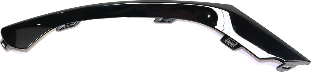 CHRYSLER 200 15-17 FRONT BUMPER MOLDING LH, Outer, Applique, Painted Black, Type 2 - CAPA