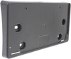 CRUZE 11-14 FRONT LICENSE PLATE BRACKET, Assembly, Textured Black, Eco/Diesel Models