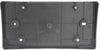 CRUZE 11-14 FRONT LICENSE PLATE BRACKET, Assembly, Textured Black, Eco/Diesel Models