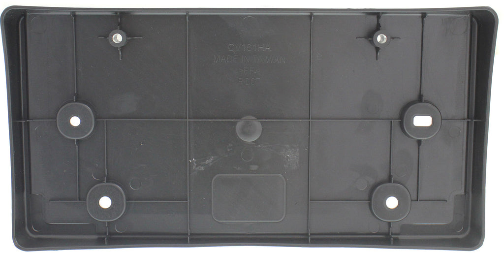 CRUZE 11-14 FRONT LICENSE PLATE BRACKET, Assembly, Textured Black, Eco/Diesel Models