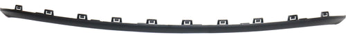 CHRYSLER 200 15-17 FRONT BUMPER MOLDING, Center, Applique, Textured Black, Type 2 - CAPA