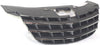 SEBRING 07-10 GRILLE, Painted Silver Black Shell and Insert, w/ Chrome Insert Molding, Convertible/Sedan