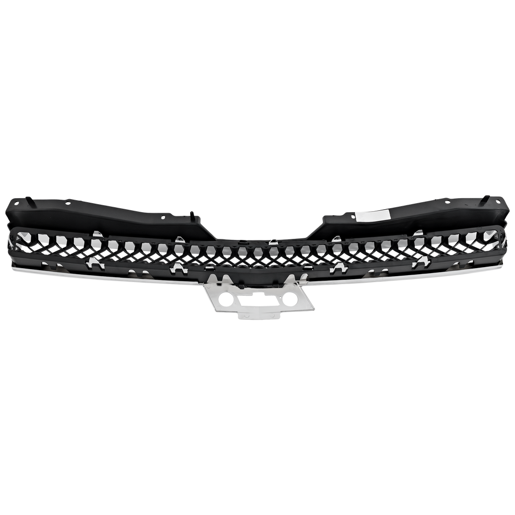 TAHOE 07-14/AVALANCHE 07-13 GRILLE, Upper, Plastic, Chrome Shell/ Black Insert