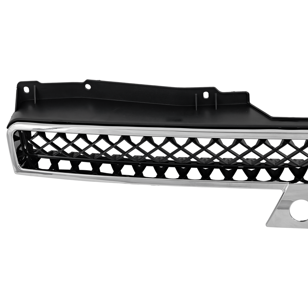 TAHOE 07-14/AVALANCHE 07-13 GRILLE, Upper, Plastic, Chrome Shell/ Black Insert