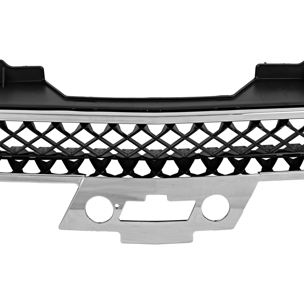 TAHOE 07-14/AVALANCHE 07-13 GRILLE, Upper, Plastic, Chrome Shell/ Black Insert