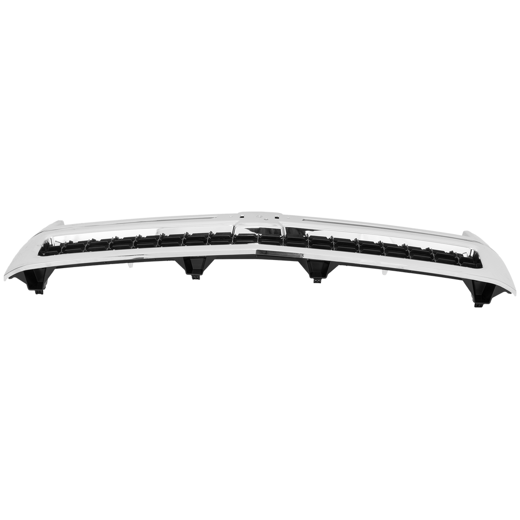 SILVERADO 2500 HD/3500 HD 07-10 GRILLE, Plastic, Chrome Shell/Black Insert, Excludes 2007 Classic - CAPA