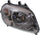 HHR 07-10 HEAD LAMP RH, Composite, Assembly, Halogen, w/ RPO-B2E