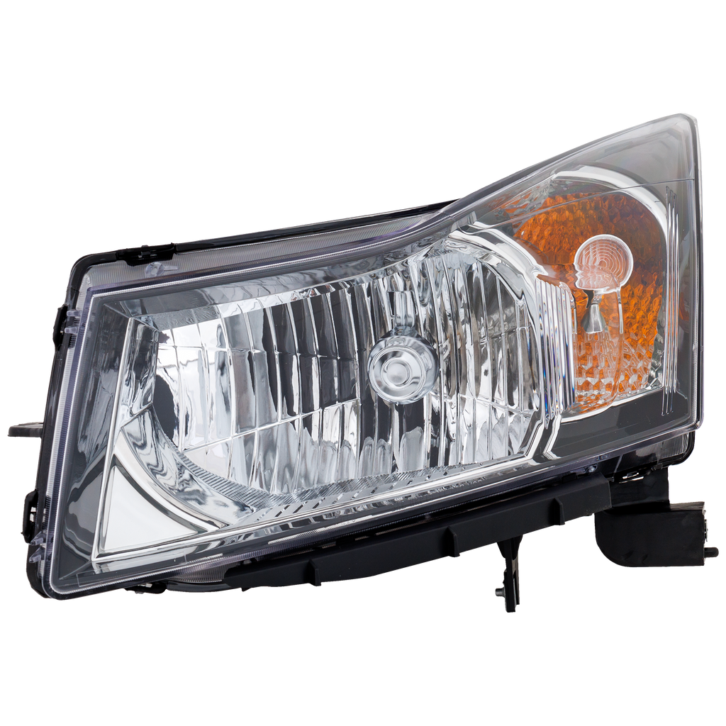 CRUZE 11-12 HEAD LAMP LH, Assembly, Halogen, (1st Design 12-12) - CAPA