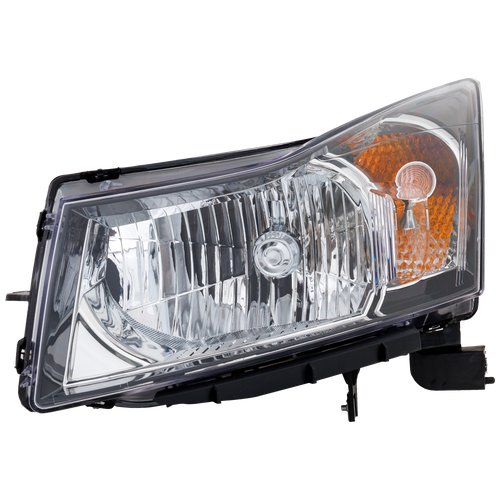 CRUZE 11-12 HEAD LAMP LH, Assembly, Halogen, (1st Design 12-12) - CAPA