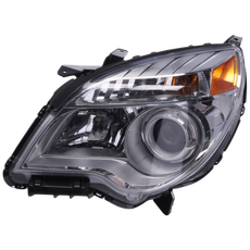 EQUINOX 10-15 HEAD LAMP LH, Assembly, Halogen, Projector Type