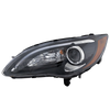CHRYSLER 200 11-14 HEAD LAMP LH, Assembly, Halogen, Black Interior, w/ Chrome Insert, S Model, Convertible/Sedan - CAPA