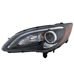 CHRYSLER 200 11-14 HEAD LAMP LH, Assembly, Halogen, Black Interior, w/ Chrome Insert, S Model, Convertible/Sedan - CAPA
