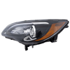 CHRYSLER 200 11-14 HEAD LAMP LH, Assembly, Halogen, Black Interior, w/ Chrome Insert, S Model, Convertible/Sedan - CAPA