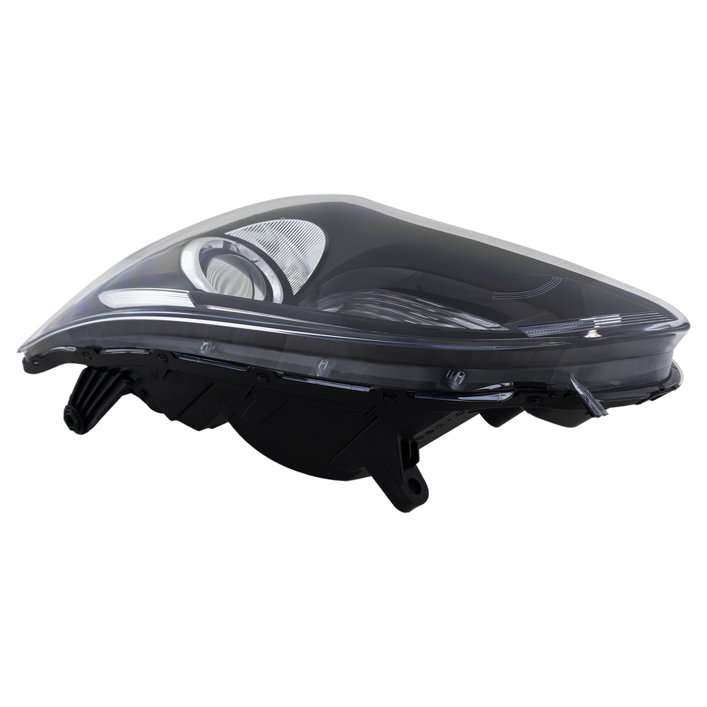 CHRYSLER 200 11-14 HEAD LAMP LH, Assembly, Halogen, Black Interior, w/ Chrome Insert, S Model, Convertible/Sedan - CAPA