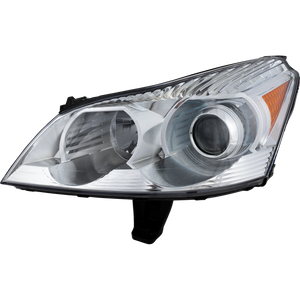 TRAVERSE 09-12 HEAD LAMP LH, Composite, Assembly, Halogen, LTZ Model
