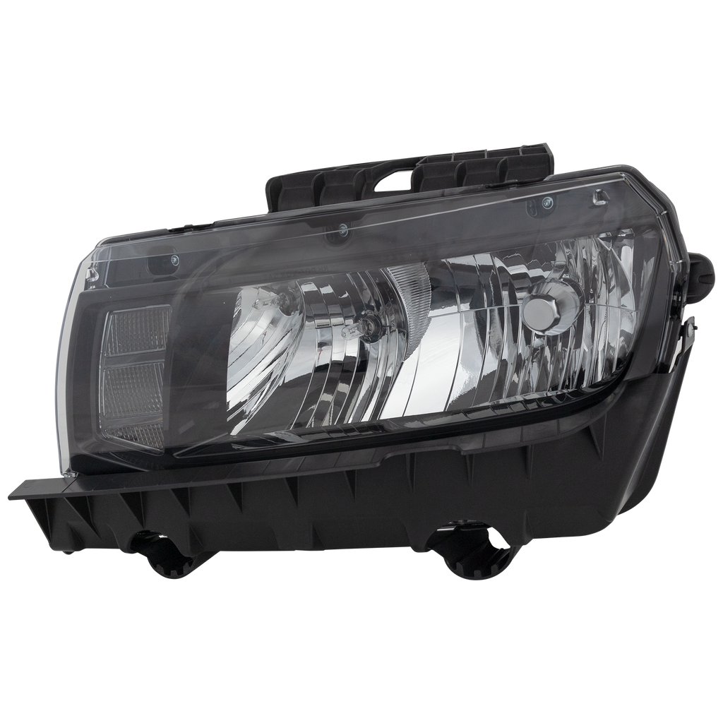 CAMARO 14-15 HEAD LAMP LH, Assembly, Halogen, Convertible/Coupe - CAPA