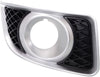 MALIBU 06-07 FRONT FOG LAMP MOLDING RH, Textured Black, SS Model
