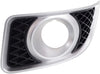 MALIBU 06-07 FRONT FOG LAMP MOLDING LH, Textured Black, SS Model